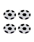 Kit de 4 Pratos de Sobremesa Bola de Futebol