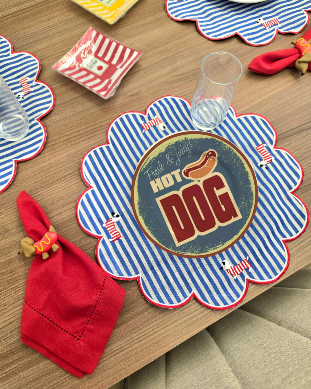 Kit Hot Dog COM Prato