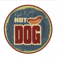 Prato de sobremesa Hot Dog