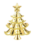 Porta Guardanapo Pinheiro Dourado