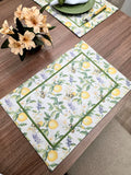 Lugar Americano Floral Siciliano