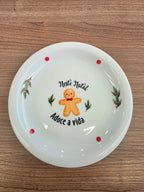 Conjunto com 4 Pratos de Sobremesa Gingerbread