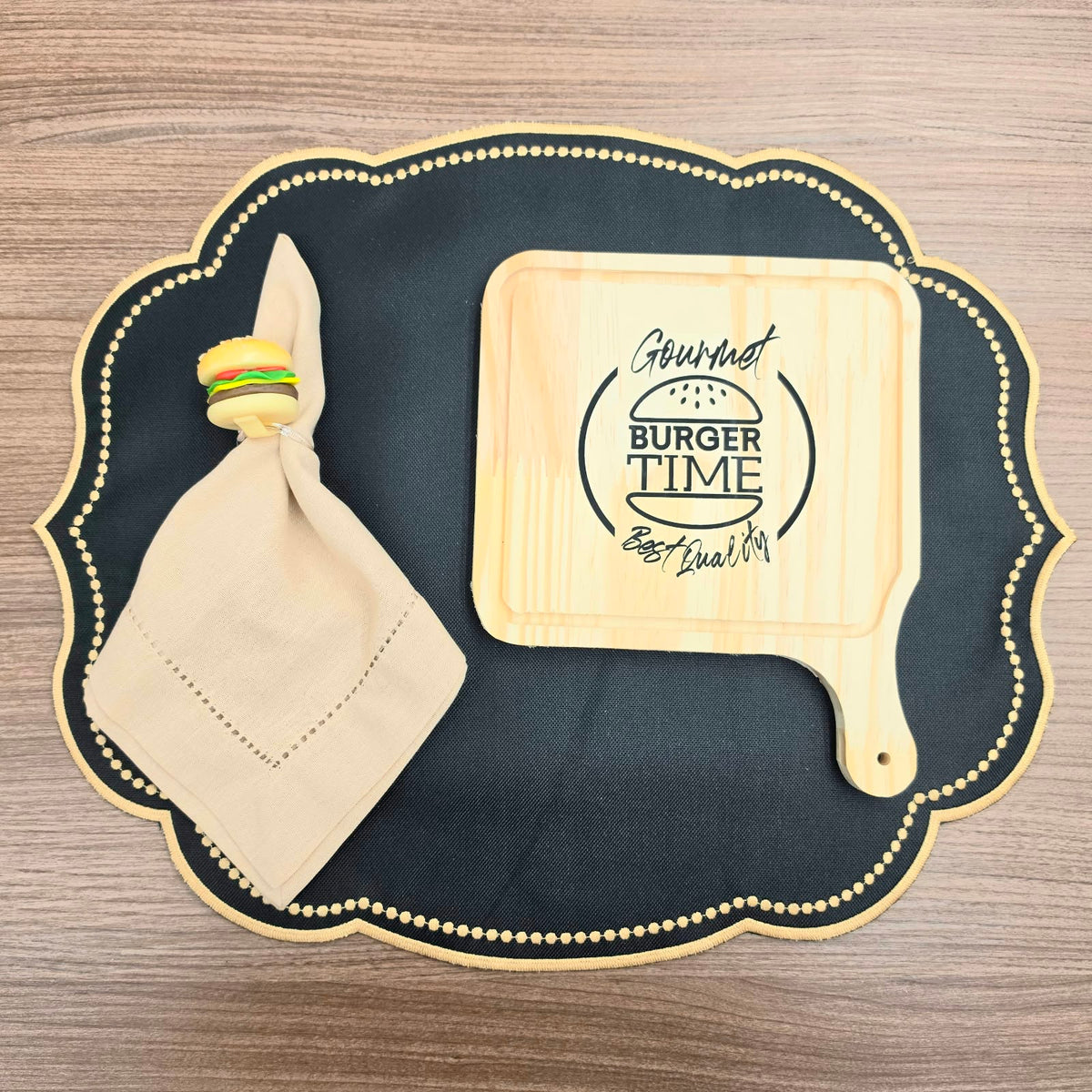 Kit Hambúrguer COM Tábua