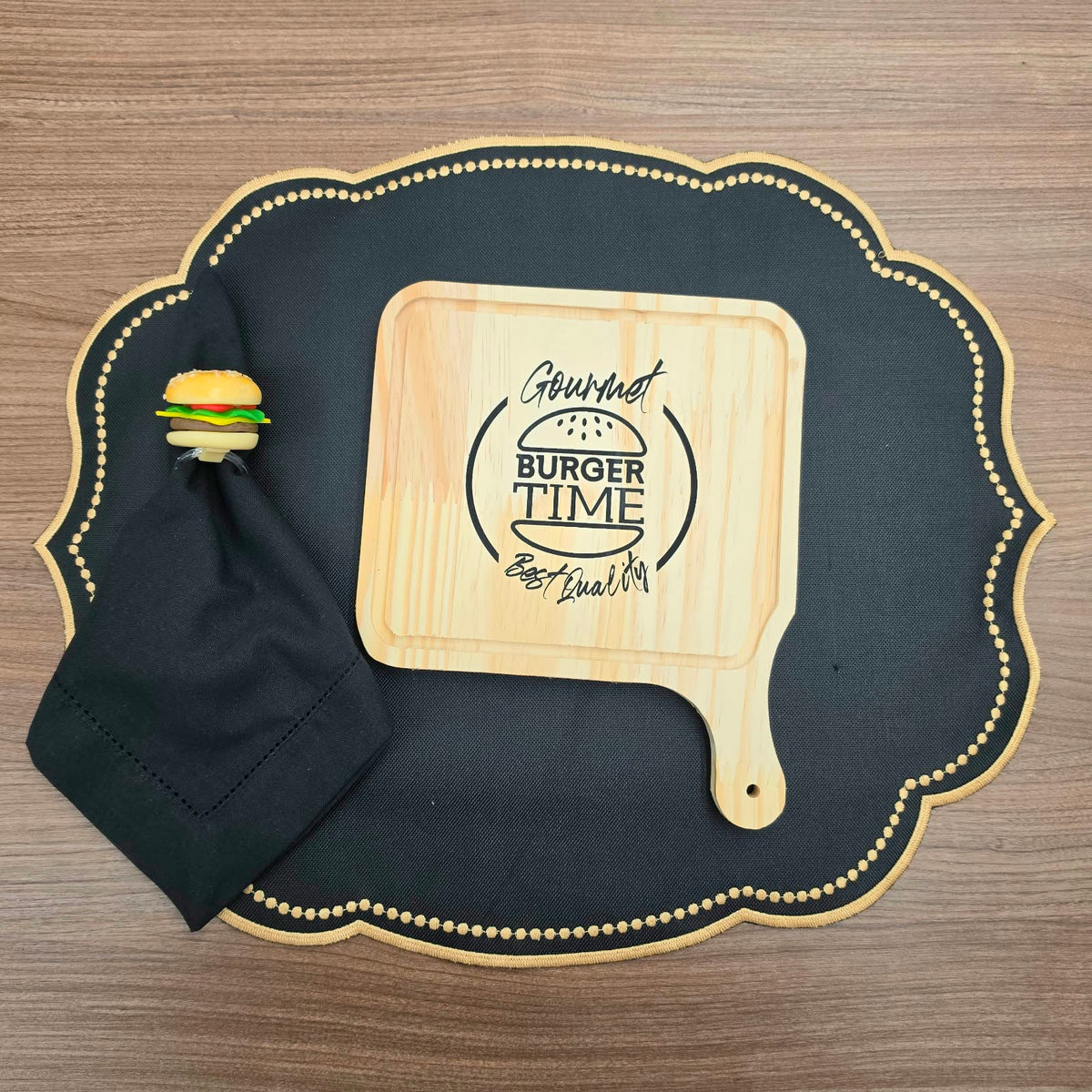 Kit Hambúrguer COM Tábua