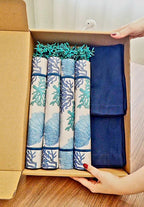 Kit Coral Azul